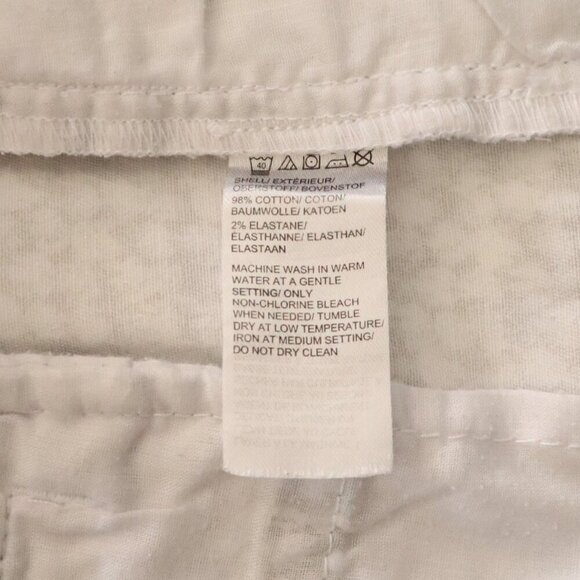 Core Life Men's Sz M White Summer Casual Stretch Cotton Pockets Shorts - Picture 10 of 11